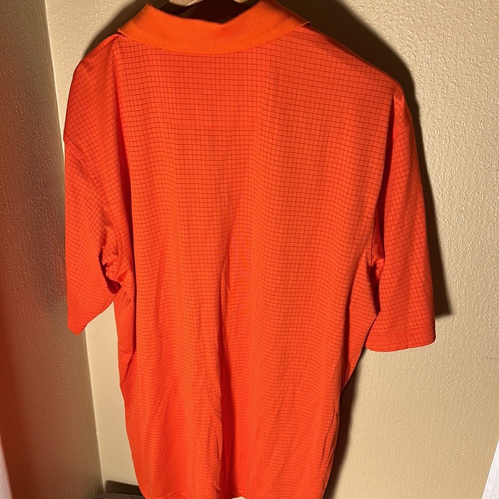 NHL Antigua Mens Flyers Polo Color Orange Size Large - Picture 4 of 4